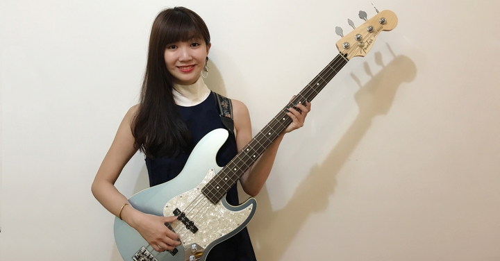 金音獎最佳樂團「大象體操」凱婷 受邀擔任 2020 台灣 Fender 代言人！