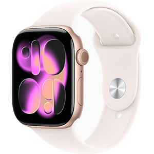 APPLE Apple Watch Series 11(鋁金屬) GPS 46mm錶帶