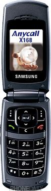 Samsung SGH-X168 介紹圖片