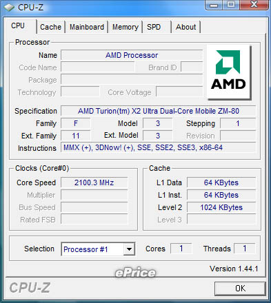 AMD 平台 15 吋 NB　ASUS F5Z 低調評測