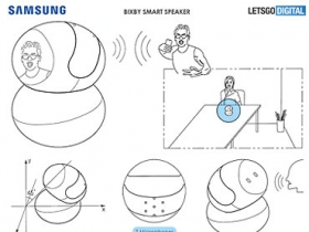 三星 Bixby 智慧喇叭專利設計圖像曝光，外觀像是迷你桌上機器人