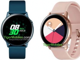 三星全新智慧手錶 Galaxy Watch Active 具體規格流出