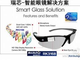 山寨 Google Glass 來臨？Rockchip 推智慧眼鏡方案