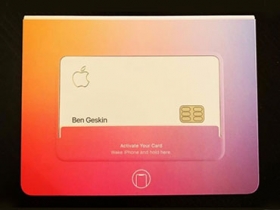 極簡設計，Apple Card 實體信用卡首次曝光