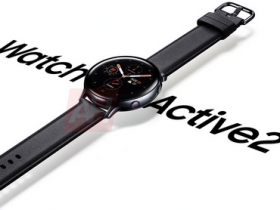 三星 Galaxy Watch Active 2 官方宣傳圖片流出，外型全曝光