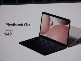 Pixelbook Go 揭曉：回收金屬打造、強調更輕便且穩固使用