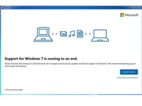 Windows 7 正式步入歷史，微軟將透過惱人提醒方式呼籲升級