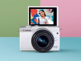社群網紅影像一機包辦，Canon 迷你單眼 EOS M200 限量登台