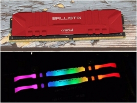 美光Crucial Ballistix RGB DDR4電競記憶體-高性價比首選，E-Die超頻顆粒魅力再現！