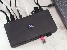 OWC Thunderbolt 3 Pro Dock多功能擴充盒-超強悍擴充，業界唯一內建10GbE網路卡的Dock！