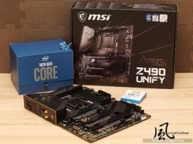 MSI MEG Z490 UNIFY與2070 SUPER GAMING X TRIO開箱超頻實測