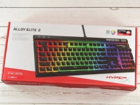 HyperX Alloy Elite 2機械式電競鍵盤-雙色布丁透光鍵帽，視覺效果再升級