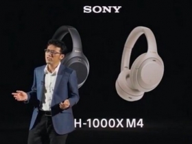 Sony 推出 WH-1000XM4 主動降噪全罩耳機，開口說話就會自動暫停音樂