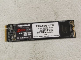 勝創KINGMAX PX4480 M.2 PCIe Gen4 x4 NVMe SSD固態硬碟-5000俱樂部會員再添一枚生力軍