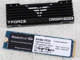 十銓TEAMGROUP T-FORCE CARDEA IOPS M.2 PCIe SSD-兩種散熱任君挑選，高IOPS表現遊戲不延遲