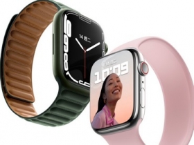 Apple Watch Series 7 螢幕邊框有多薄？對比圖片一看即知