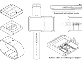 三星過去曾提出可橫向拉伸改變螢幕面積的智慧手錶設計