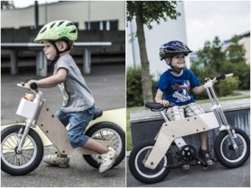 可變形兒童腳踏車，2.5 到 7 歲小孩都能騎