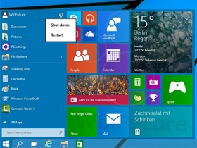開始選單回歸，Windows 9 介面大量釋出