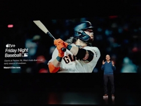 Apple TV+正式加入直播內容，蘋果攜手MLB打造《Friday Night Baseball》