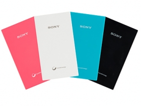 輕薄多彩，Sony 推 CP-V5 行動電源