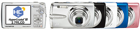 Olympus 發表 2008 春季三款 μ 系列相機