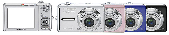 Olympus 2008 春季四款 FE 系列相機出線