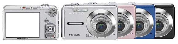 Olympus 2008 春季四款 FE 系列相機出線