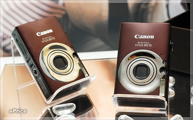 繽紛五色超搶眼！　Canon IXUS 850 IS 驚豔開賣