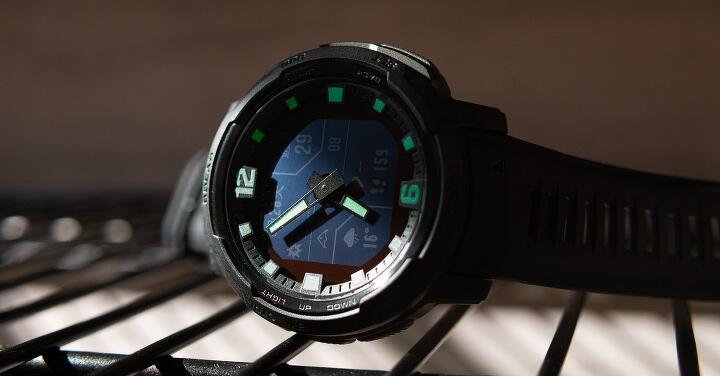 Solid luminous hands + monochrome screen! Garmin Instinct Crossover Solar Military Tactical Edition Sports Smart Watch Trial Experience- 3C Technology News