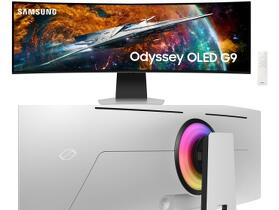 三星奧德賽 Odyssey OLED G9 曲面電競螢幕　霸氣登台