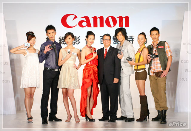 Canon 機海再出擊　田中千繪最愛「卡哇伊」