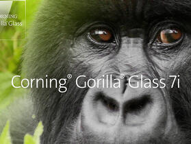 康寧推出新款強化玻璃 Gorilla Glass 7i，將應用市場延伸至中階、入門定位手機