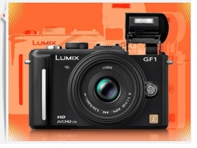 Panasonic GF1 發表：輕薄、閃燈、AVCHD 錄影！