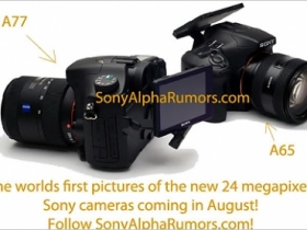 Sony A77 中階單眼將登場？ 外觀首度亮相！