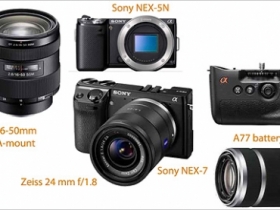 Sony A77、NEX-7 與新機新鏡外觀大量流出