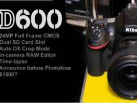 Nikon D600 平價全幅機研發中：2400 萬畫素、五萬有找？