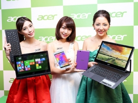 大玩變形！Acer Aspire 筆電新品齊發