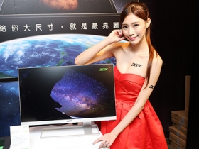 Acer S277HK：不閃頻 4K 美型螢幕