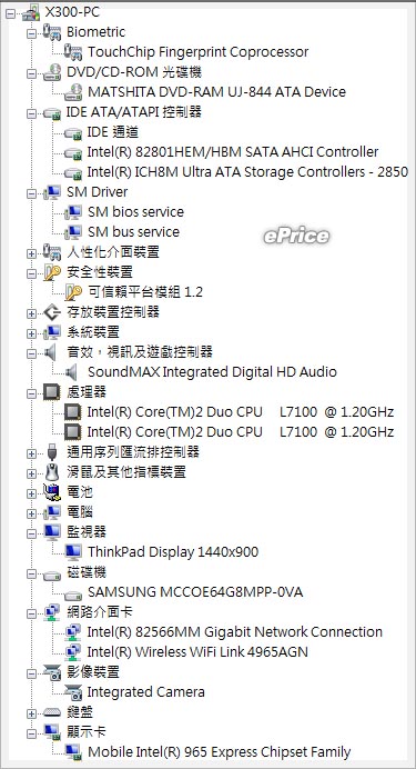 ThinkPad 黑魂不死　Lenovo X300 經典商務風範