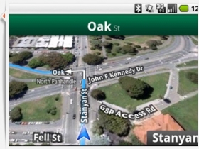 Google Maps Navigation 發表，衛星導航達成！！