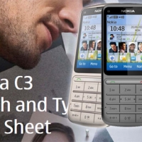 Nokia C3-01 大眾新機:S40 觸控 + 鍵盤輸入