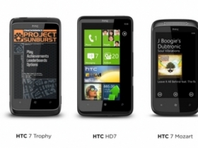 HTC 發表五款 Windows Phone 7 手機　台灣首推二機