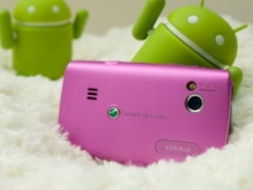 可愛系 Android　X10 mini pro 粉紅新妝上市