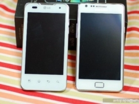 白色版 LG Optimus 2X P990 新色寫真