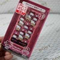 『分享』HELLO KITTY X ONE PIECE iPhone4(s)專用背蓋