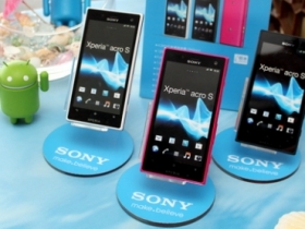 Sony Xperia acro S 防水美機，9/1 搭中華上市