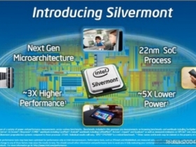 Intel發表下一代Atom微處理器Silvermont：速度更快、功耗更低