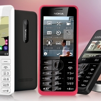 Nokia 206 Dual SIM、301 國民機上市