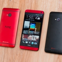 HTC One 魅麗紅遠傳首賣　現場實機寫真